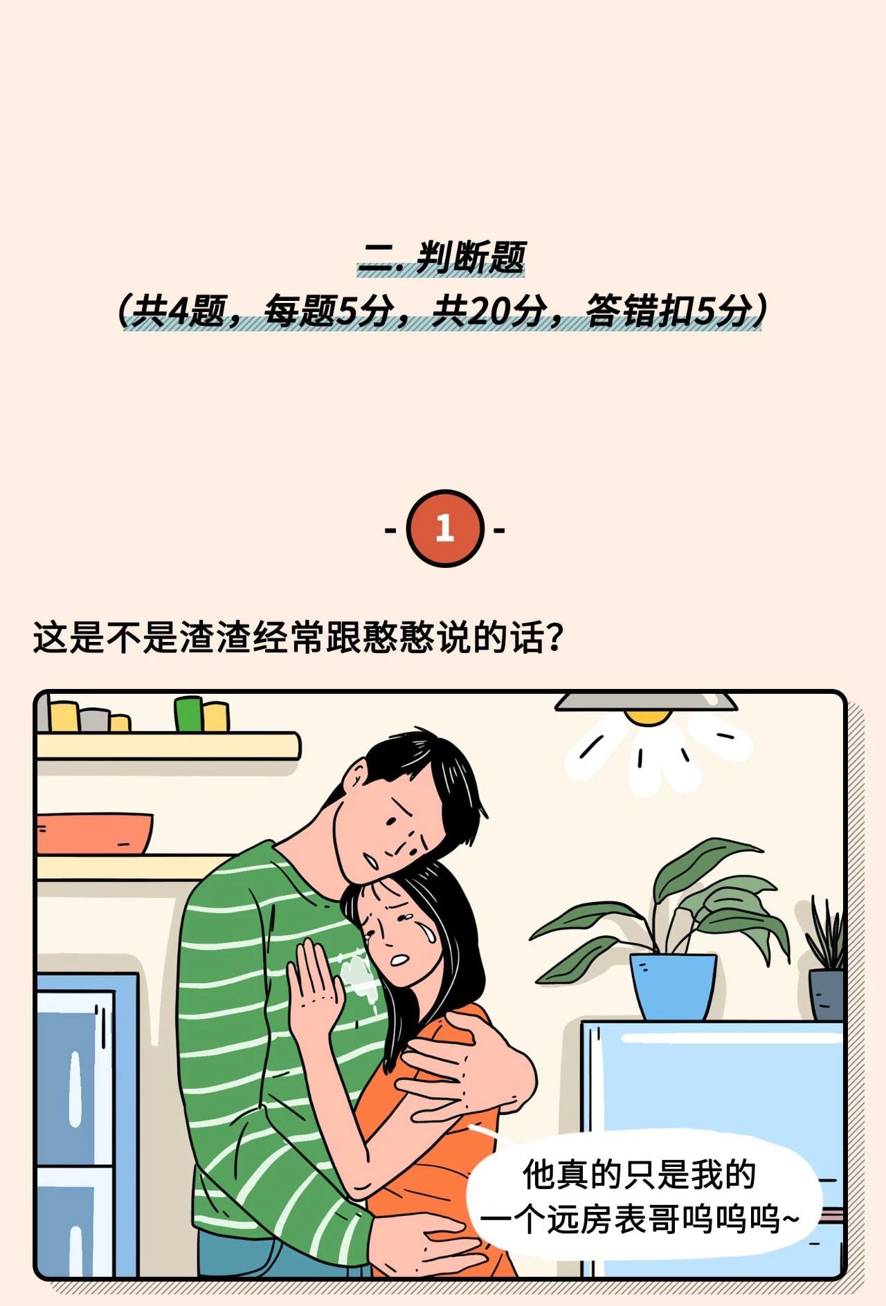 2021年渣女測試題（全國卷）