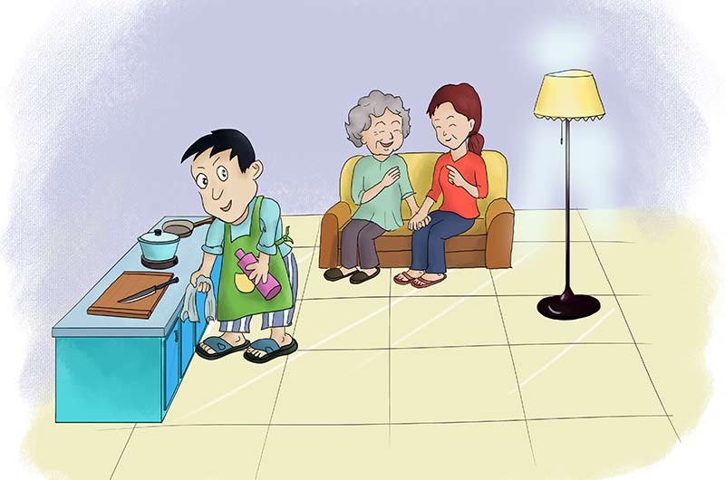 聰明男人處理婆媳關(guān)系的8種方法