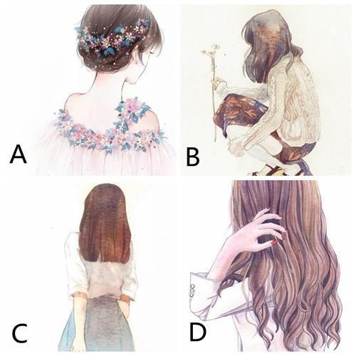 哪個(gè)女生的背影最美？測(cè)你是什么類型的女生？