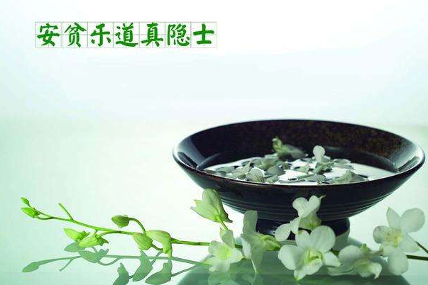 你怎樣理解安貧樂道