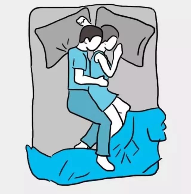 最受歡迎的情侶睡覺(jué)姿勢(shì)